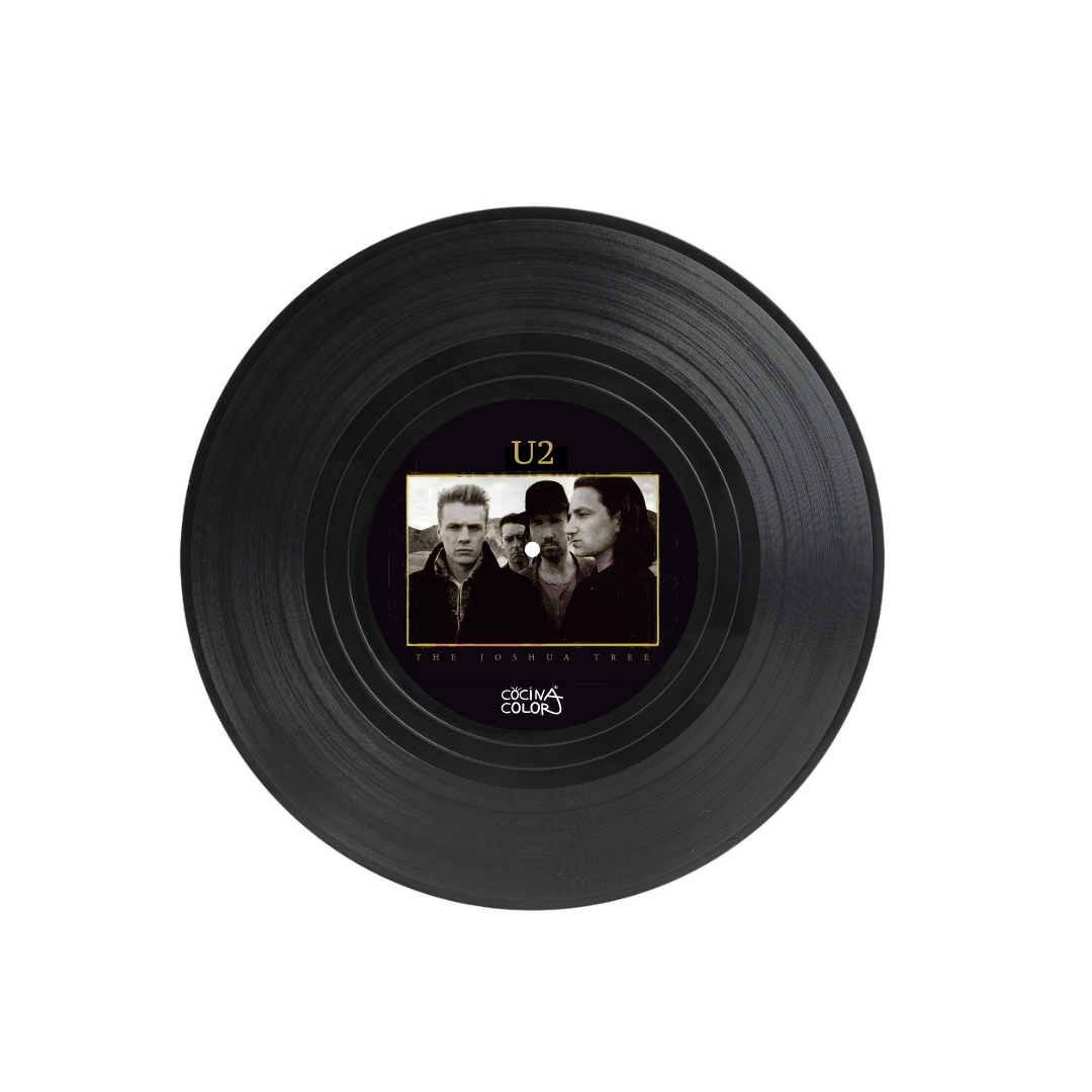 Posavasos Vinilos Hits 80´s - Set de 6