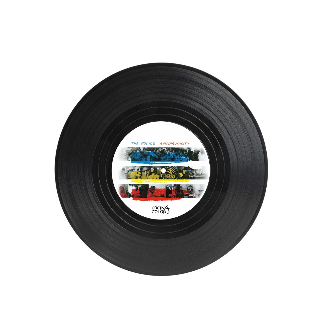 Posavasos Vinilos Hits 80´s - Set de 6