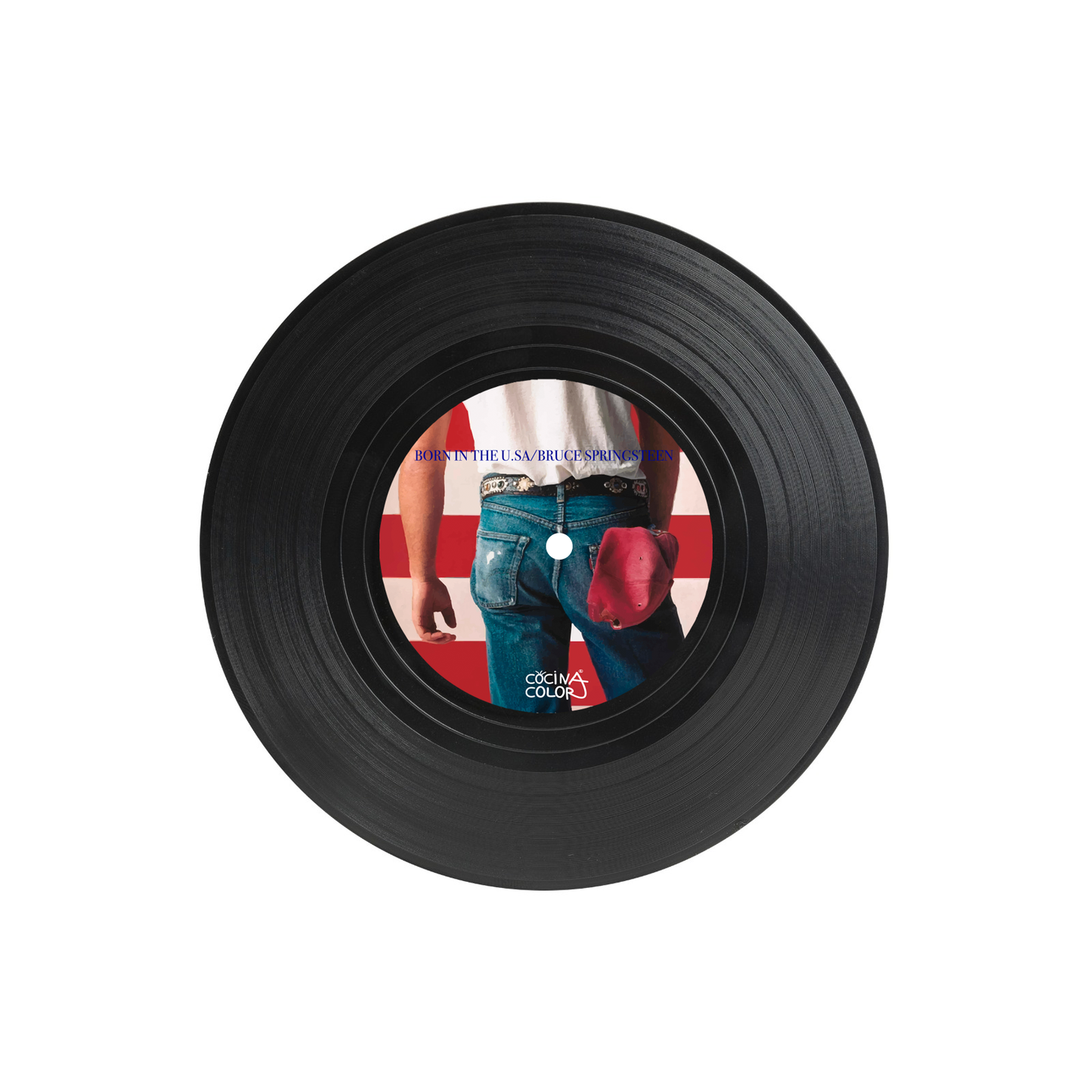 Posavasos Vinilos Hits 80´s - Set de 6