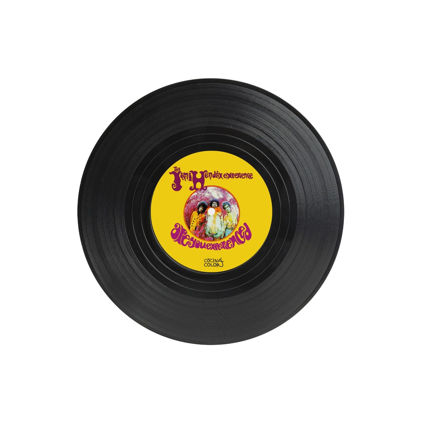 Posavasos Vinilos Rock 60s 70s- Set de 6