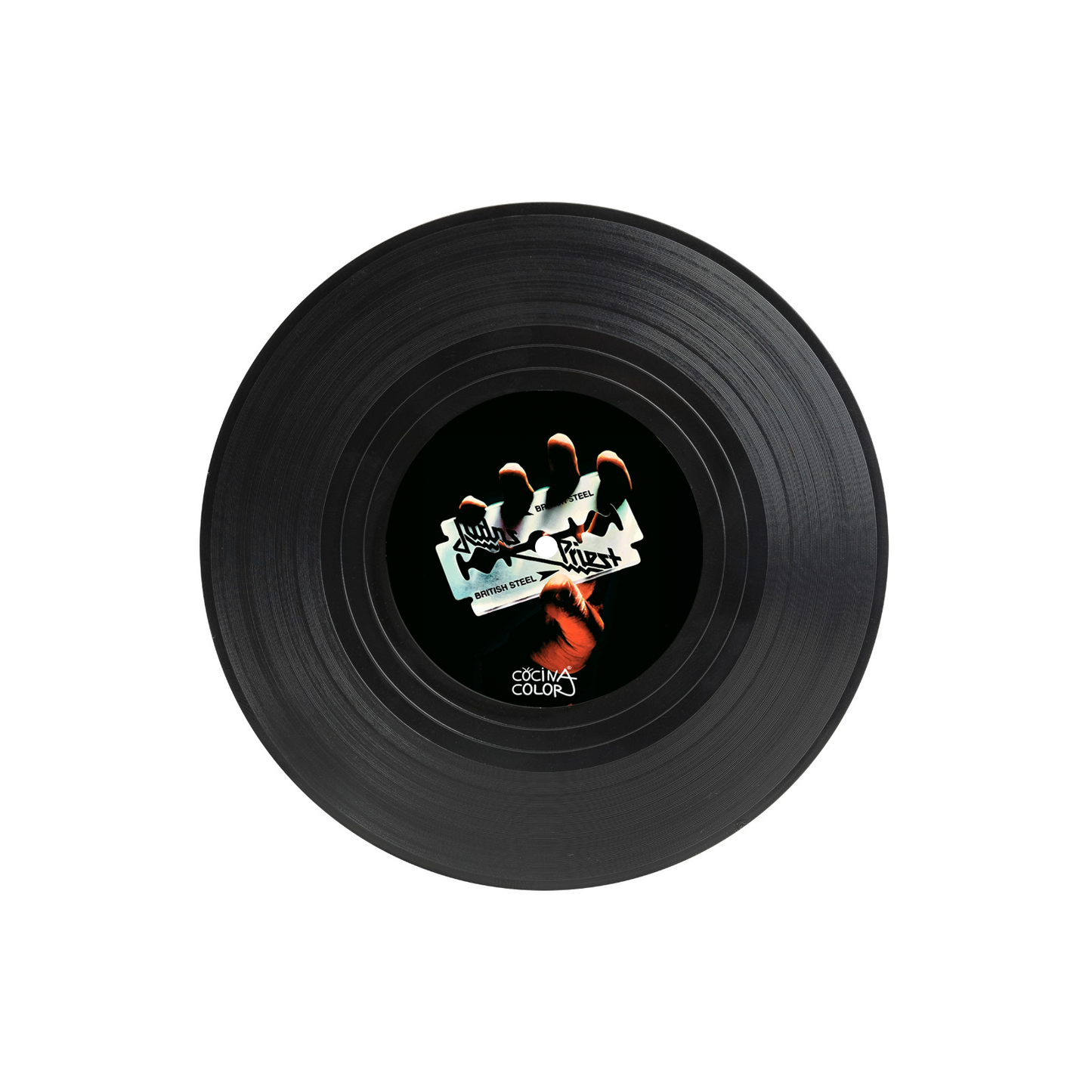 Posavasos Vinilos Metal - Set de 6