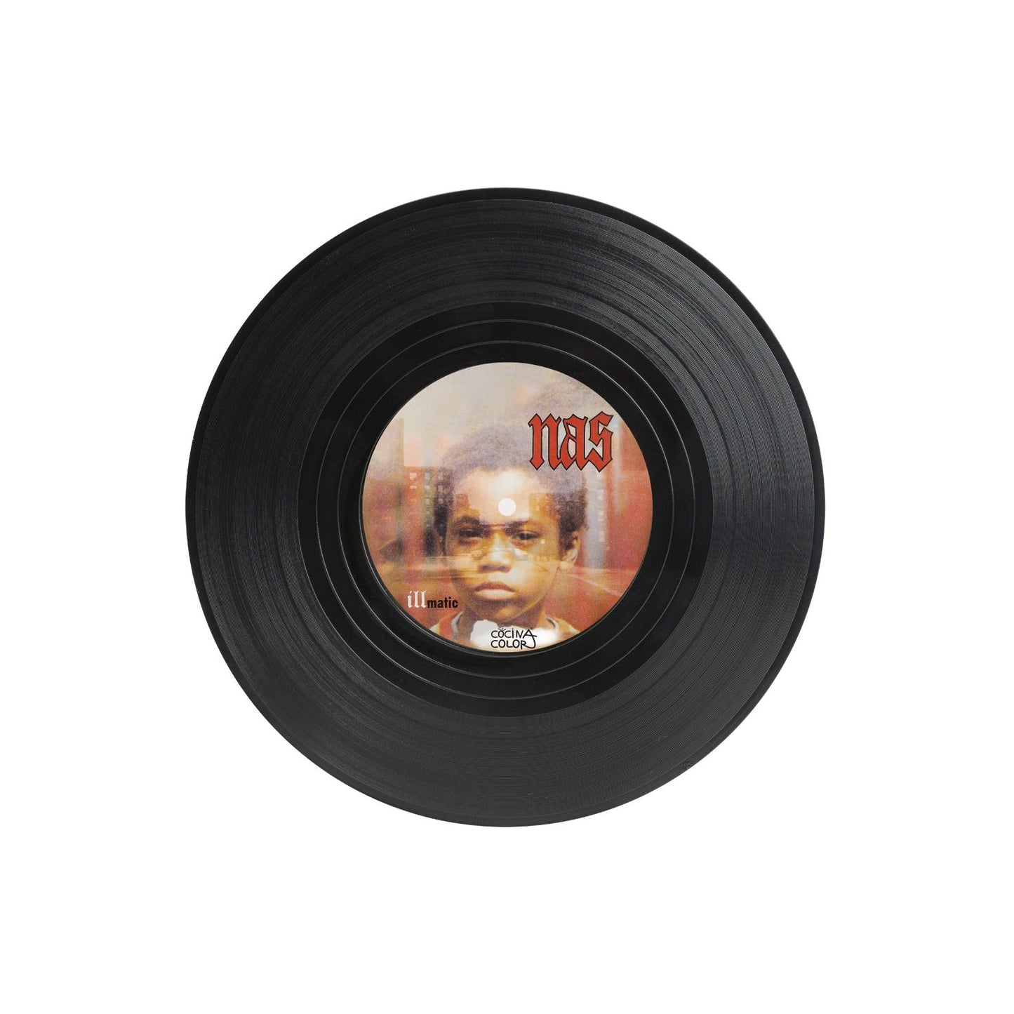Posavasos Vinilos Rap East/West Side  - Set de 6