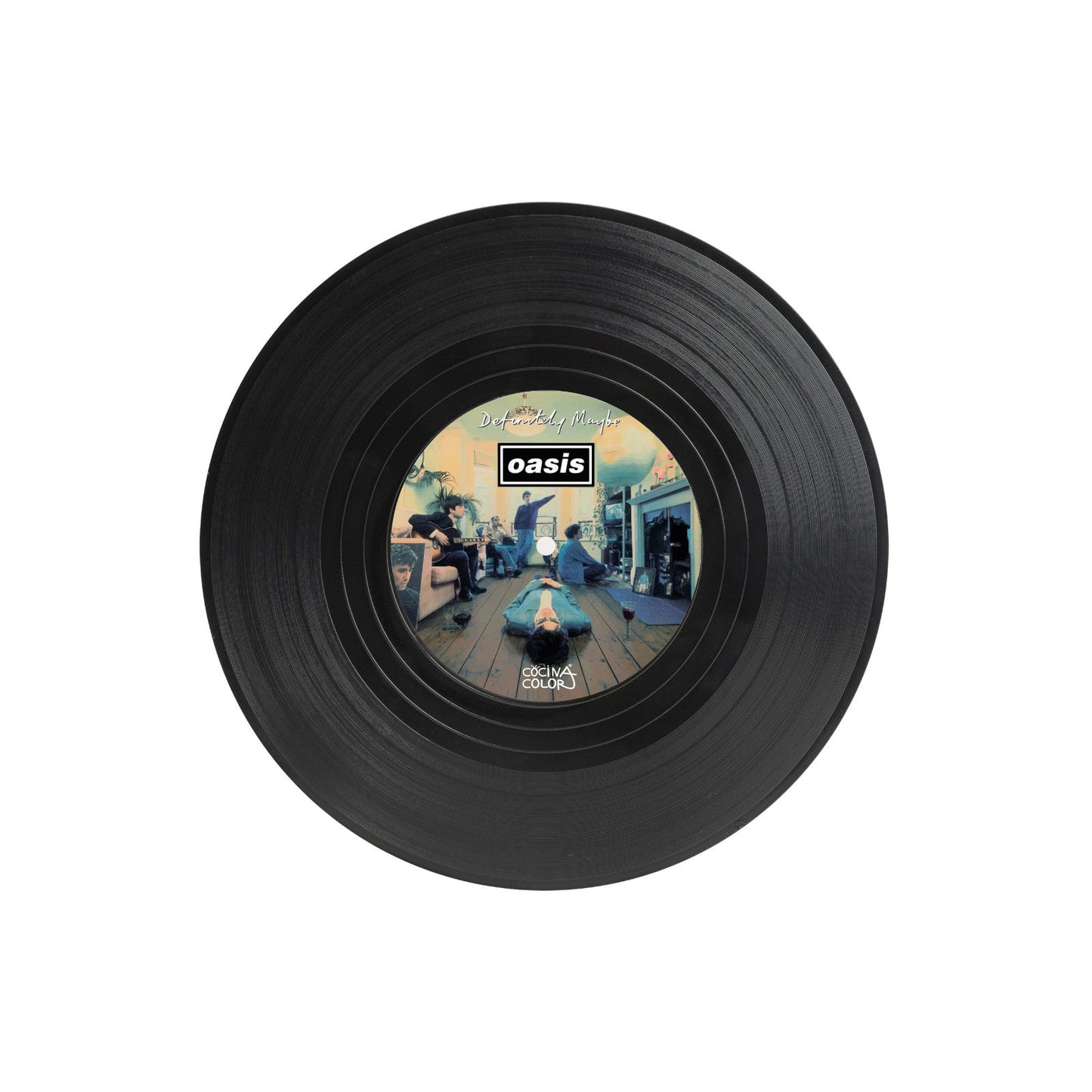 Posavasos Vinilos Alternative Rock - Set de 6
