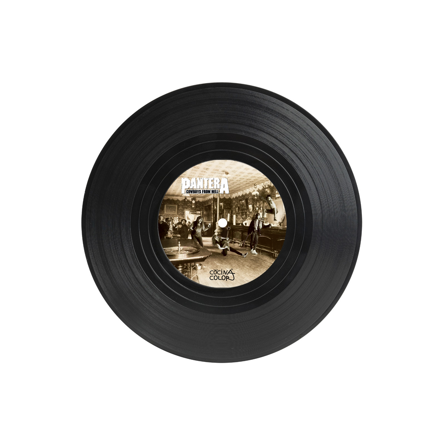 Posavasos Vinilos Metal - Set de 6