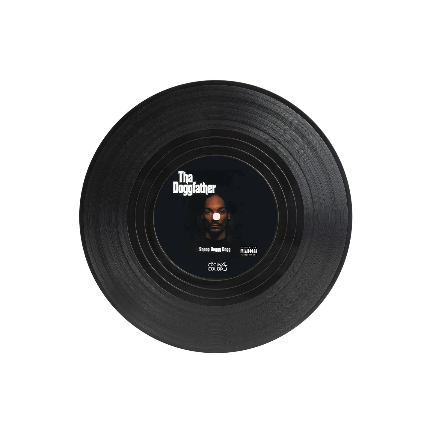 Posavasos Vinilos Rap East/West Side - Set de 6