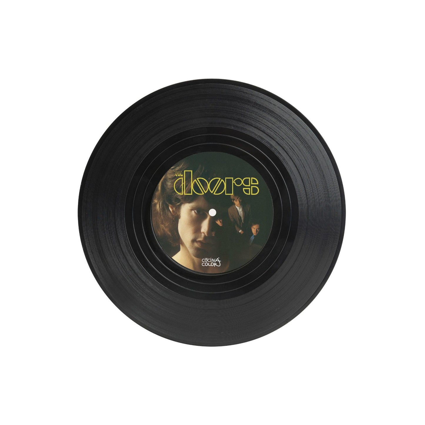 Posavasos Vinilos Rock 60s 70s- Set de 6