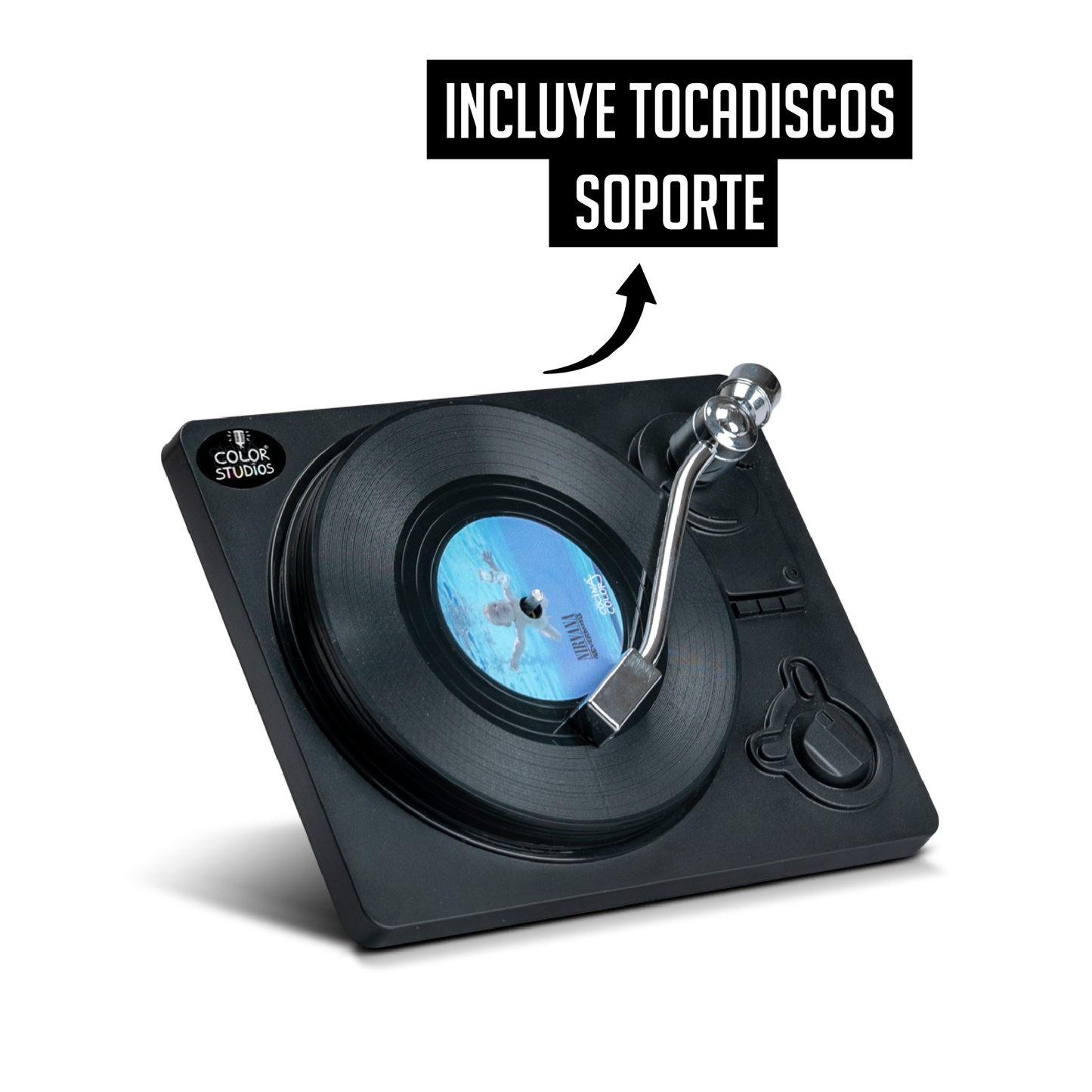 Pack Set Parrillero Forma Guitarra + Set de 6 Posavasos de Vinilos