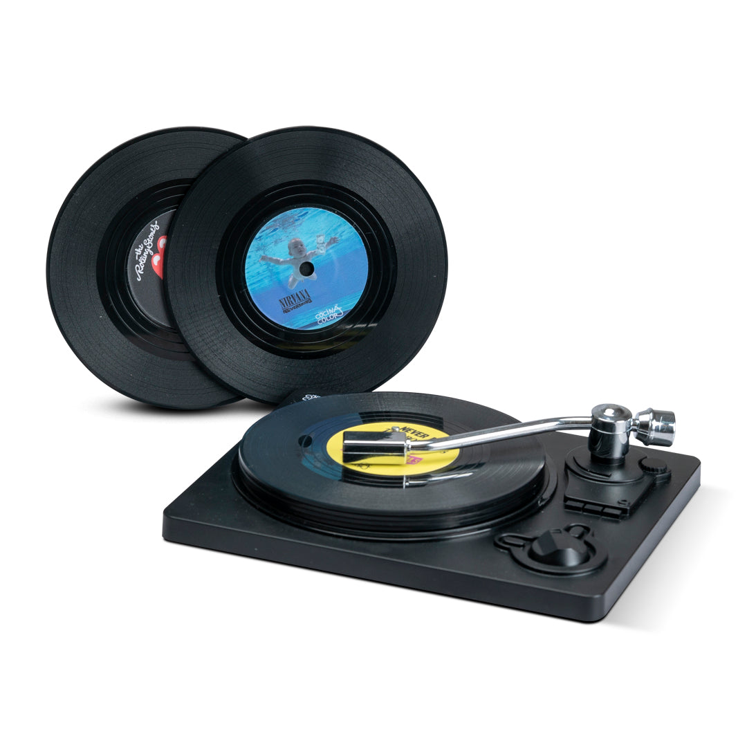 Posavasos Vinilos Classic Rock I - Set de 6