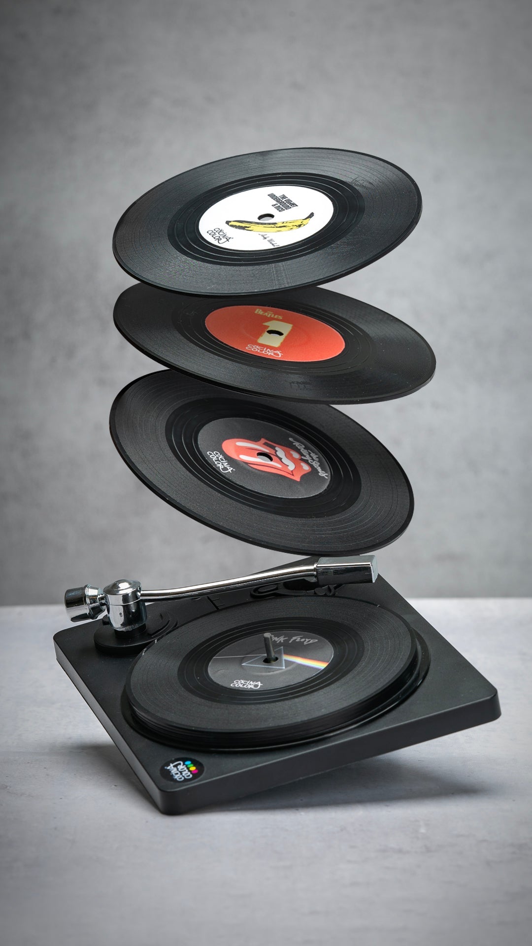 Posavasos Vinilos Classic Rock I - Set de 6