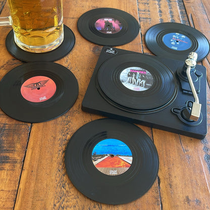 Posavasos Vinilos Rock III - Set de 6