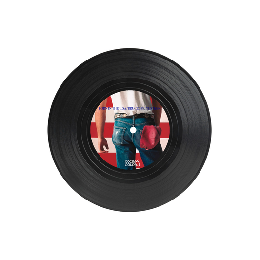 Posavasos Vinilos Hits 80´s - Set de 6