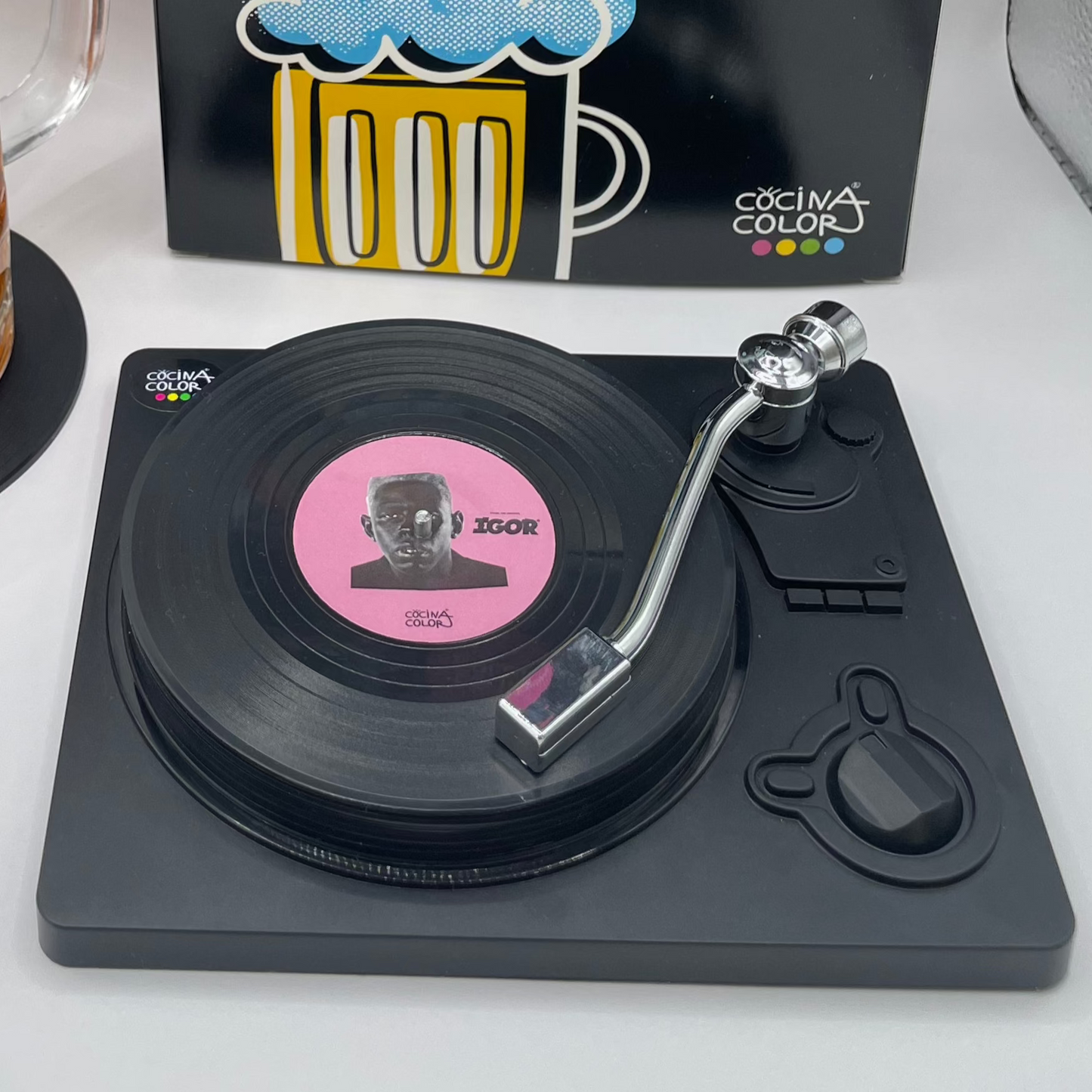 Posavasos Vinilos Rap Culture - Set de 6