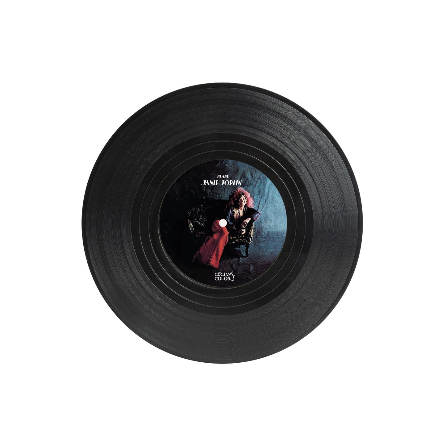 Posavasos Vinilos Rock 60s 70s- Set de 6