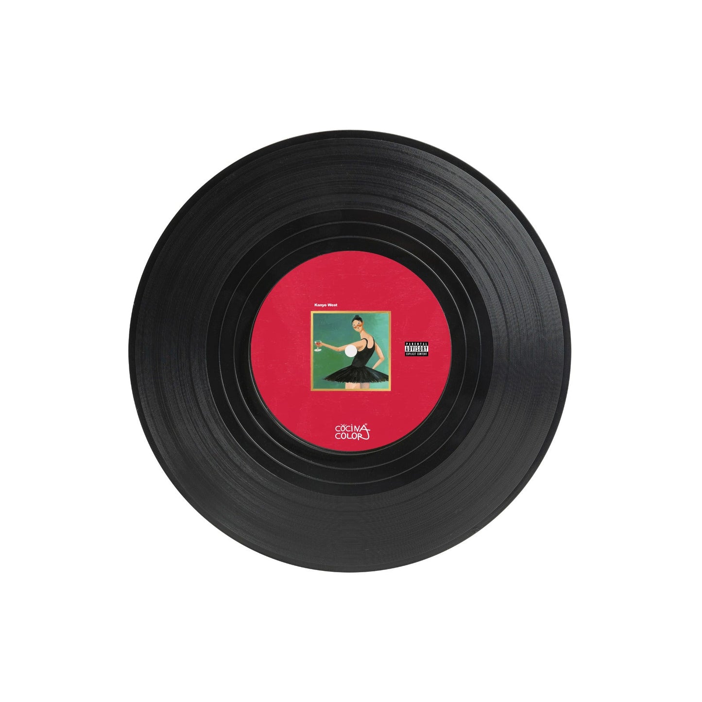 Posavasos Vinilos Rap Culture - Set de 6