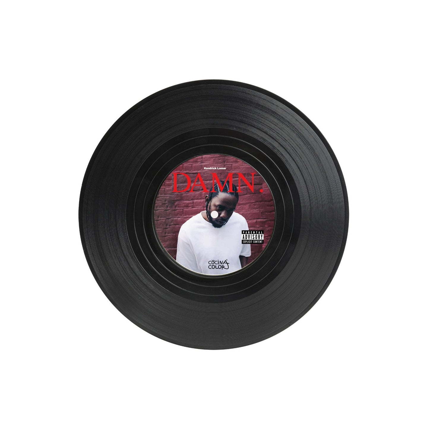 Posavasos Vinilos Rap Culture - Set de 6