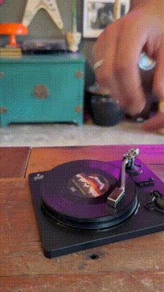 Posavasos Vinilos Metal - Set de 6