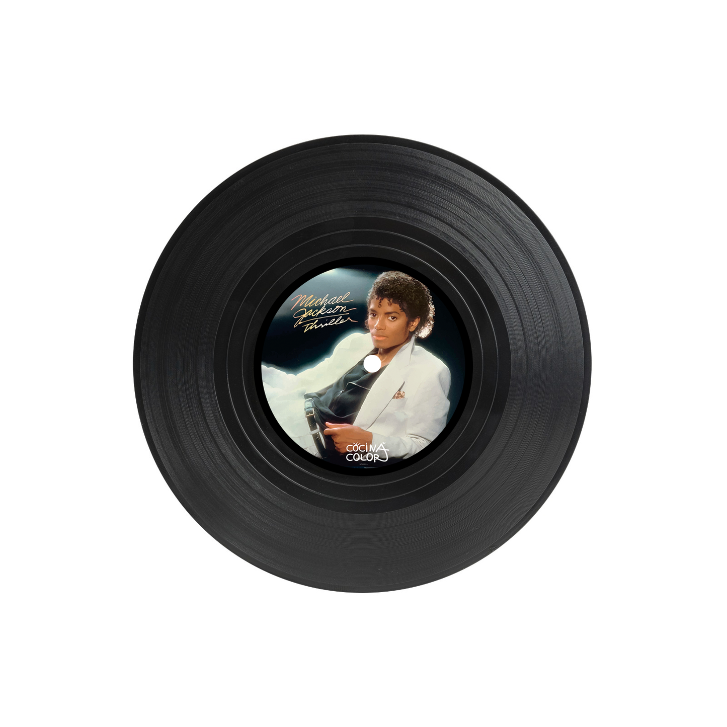 Posavasos Vinilos Hits 80´s - Set de 6