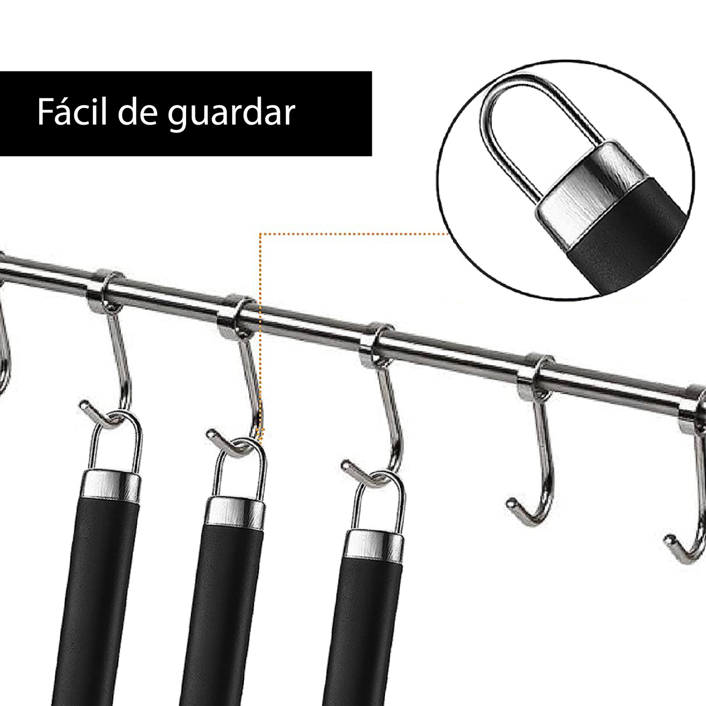 Set Parrillero con Forma de Guitarra + Funda