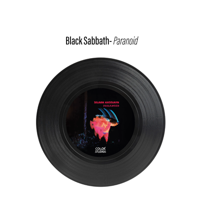 Posavasos Vinilos Metal - Set de 6