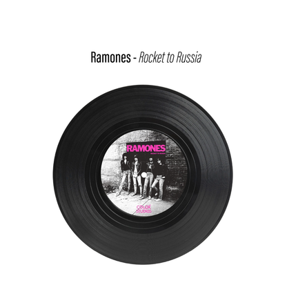 Posavasos Vinilos Rock III - Set de 6