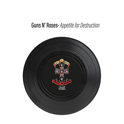 Posavasos Vinilos Classic Rock II - Set de 6