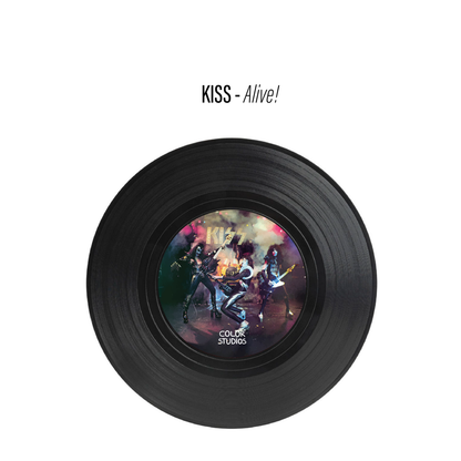 Posavasos Vinilos Classic Rock II - Set de 6